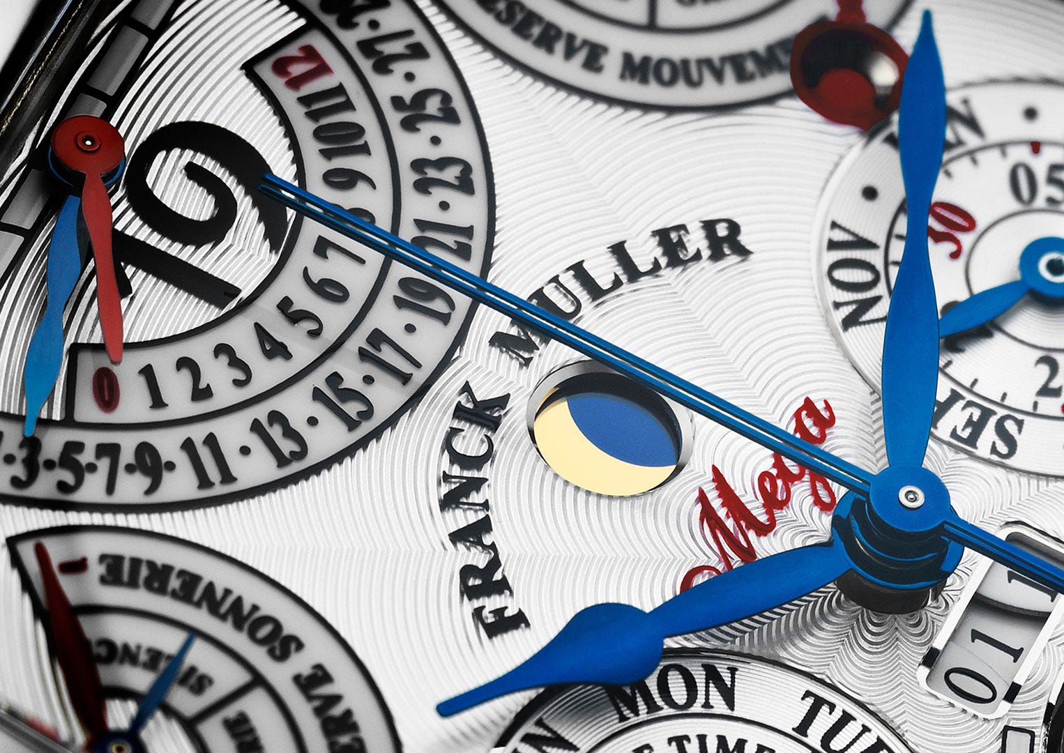 The Aeternitas Mega 4 packs in an astounding 36 complications