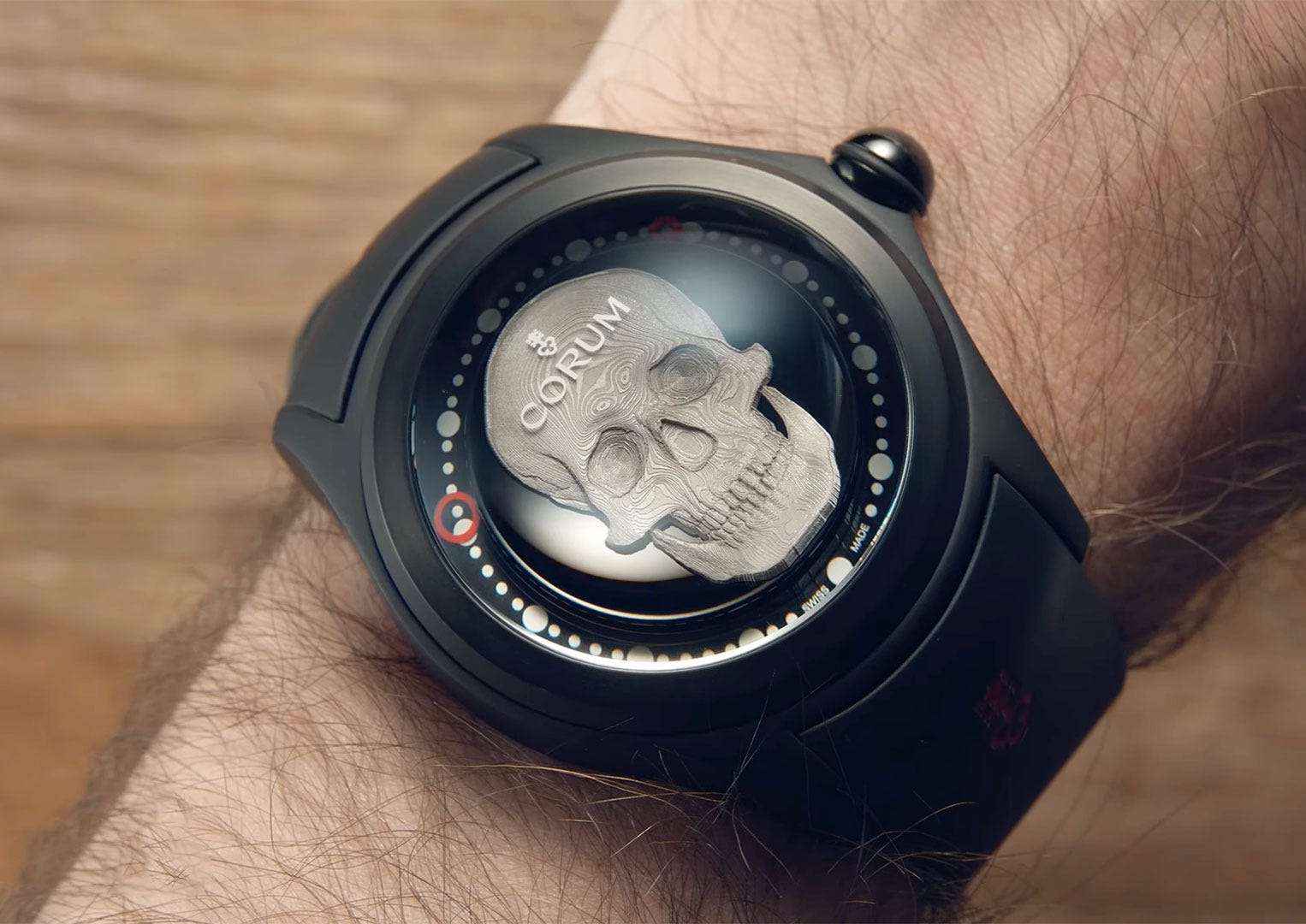 Corum was founded in 1955, La Chaux-de-Fonds, Switzerland
