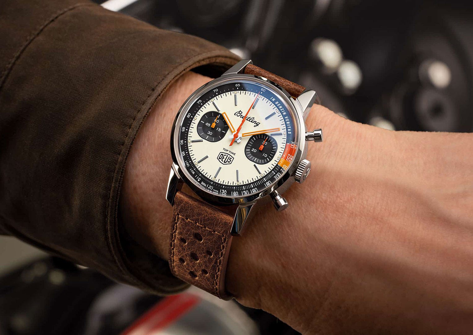 The Breitling Top Time was re-introduced to the market in 2020